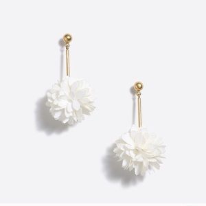 J. Crew Factory Blossom Drop Earrings